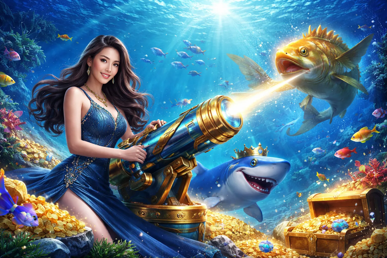 Thế giới bắn cá đầy màu sắc tại five88 com